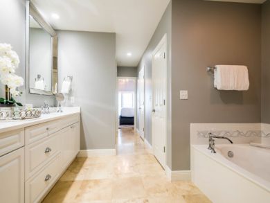 Master bathroom